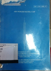 AIR PENGISI KETEL UAP