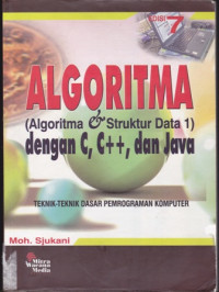 Image of ALGORITMA (ALGORITMA & STRUKTUR DATA 1) DENGAN C, C++, DAN JAVA