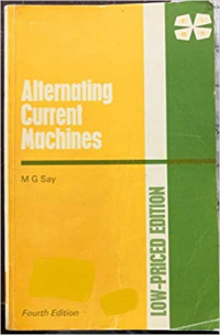 ALTERNATING CURRENT MACHINES FOURTH EDITION