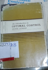 AN INTRODUCTION TO OPTIMAL CONTROL