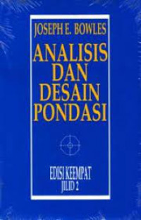 Analisis dan Desain Pondasi jilid 2