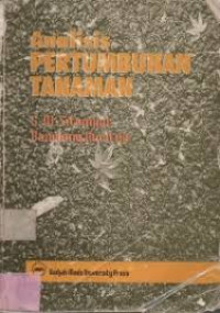 ANALISIS PERTUMBUHAN TANAMAN