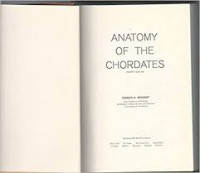 ANATOMY OF THE CHORDATES