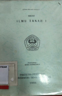 Image of BAHAN BACAAN SINGKAT DIKTAT ILMU TANAH I