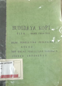 BUDIDAYA KOPI