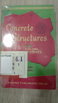 Concrete Structures For Diploma Students