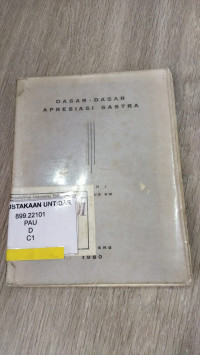Image of Dasar-dasar Apresiasi Sastra