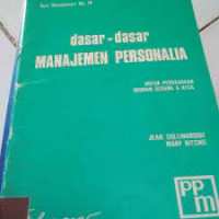 dasar-dasar MANAJEMEN PERSONALIA