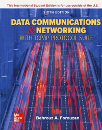 DATA COMMUNICATIONS AND NETWORKING WITH TCP / IP PROTOCOL SUITE, SIXTH EDITION