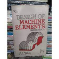 DESIGN OF MACHINE ELEMENTS 6th