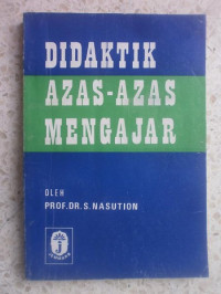 Didaktik Azas-Azas Mengajar