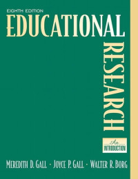 Image of EDUCATIONAL RESEARCH  AN INTRODUCTION EIGHT EDITION