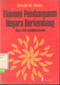 EKONOMI PEMBANGUNAN NEGARA BERKEMBANG