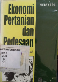 EKONOMI PERTANIAN DAN PEDESAAN