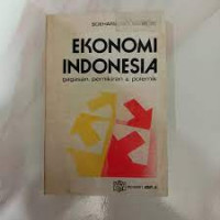 Image of Ekonomi Indonesia Gagasan, Pemikiran & Polemik