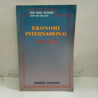 Ekonomi Internasional Edisi Ketiga