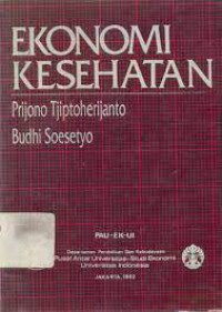 EKONOMI KESEHATAN