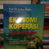 Ekonomi Koperasi Teori dan Manajemen