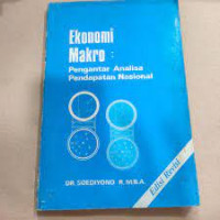 Ekonomi Makro Pengantar Analisa Pendapatan Nasional