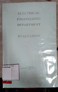 ELECTRICAL ENGINEERING DEPARTMENT EVALUATION
