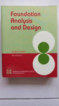 Foundation Analysis and Design Fourth Edition