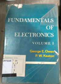 Fundamentals of Electronics Volume 1