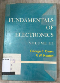 Fundamentals of Electronics Volume 3