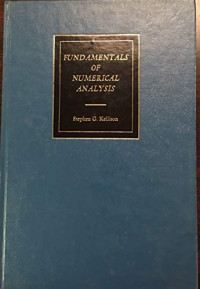 Fundamentals of numerical analysis