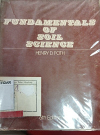 FUNDAMENTALS OF SOIL SCIENCE