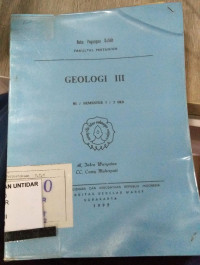 GEOLOGI III