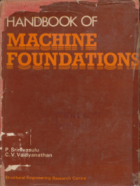 Handbook of Machine Foundations