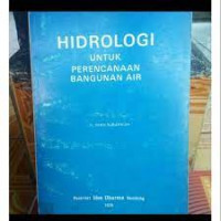 HIDROLOGI UNTUK PERENCANAAN BANGUNAN AIR