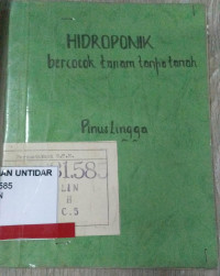 HIDROPONIK BERCOCOK TANAM TANPA TANAH