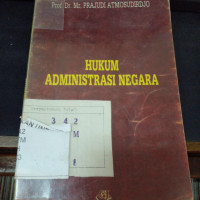 HUKUM ADMINISTRASI NEGARA