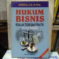 Image of HUKUM BISNIS RISALAH TEORI DAN PRAKTIK
