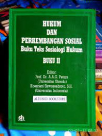 HUKUM DAN PEKEMBANGAN SOSIAL