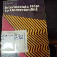 Intermediate Steps to Understanding