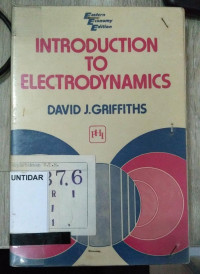 Image of Introduction To Electrodynamics