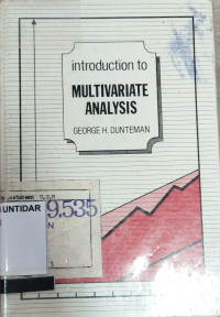 Introduction to Multivariate Analysis