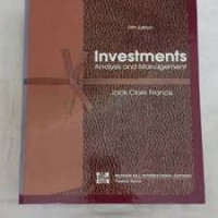 Image of Investments Analysis and Management