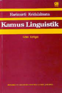 KAMUS LINGUISTIK EDISI KETIGA