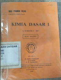 KIMIA DASAR 1