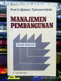 MANAJEMEN PEMBANGUNAN