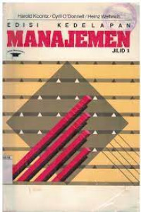 Image of MANAJEMEN JILID 1 EDISI KEDELAPAN
