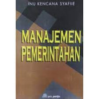 MANAJEMEN PEMERINTAHAN