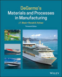 MATERIALS AND PROCESSES IN MANUFACTURING