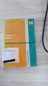 Image of Mechanics Of Machines
