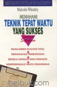 Image of MEMAHAMI TEKNIK TEPAT WAKTU YANG SUKSES