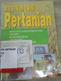 MESIN-MESIN PERTANIAN