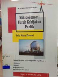 Mikroekonomi Untuk Kebijakan Publik